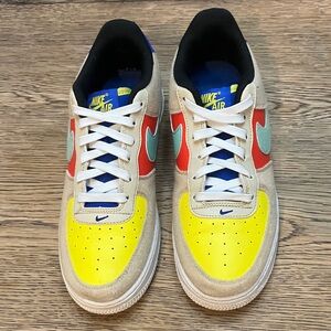 Nike Air Force 1 Low Multi-Color Velcro